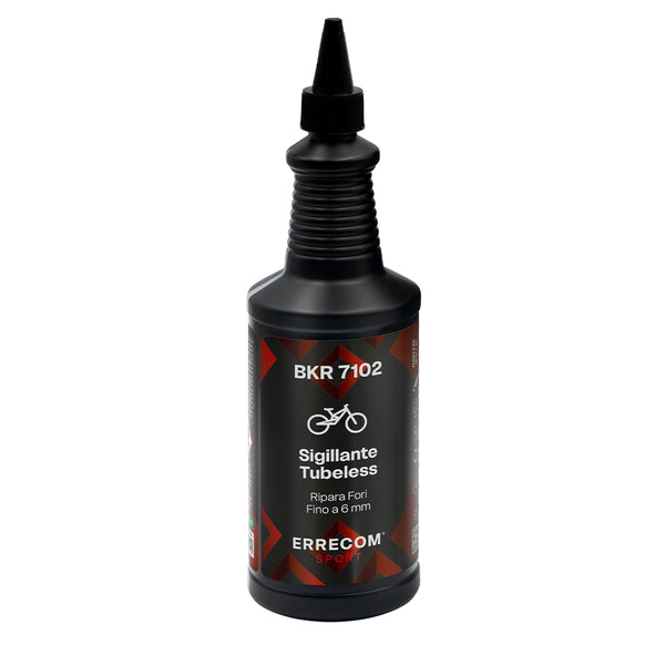 Errecom BKR 7102 Liquido Sigillante Tubeless Bici, Formula in Lattice Sintetico Ultraleggero per Forature fino a 6 mm, Rimovibile con acqua, Refill 1 L