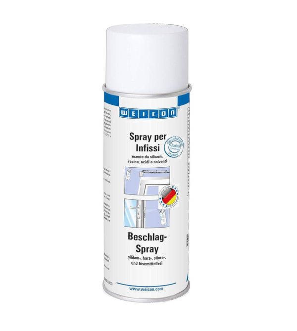 WEICON Raccordi Spray 200 ml Olio Lubrificante spray per ferramenta, cerniere su porte, finestre, garage, auto, serrature