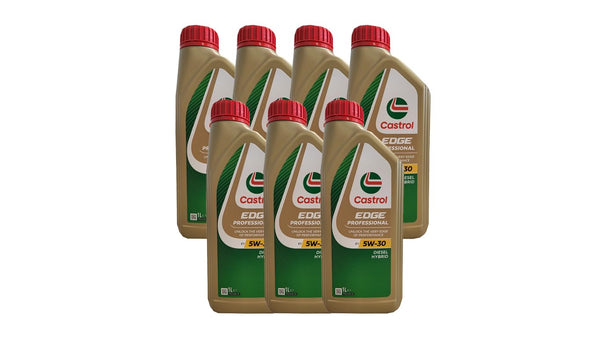 Castrol Edge Professional C1 5W-30 con Titanium FST® Olio motore, 7 flaconi da 1 litro
