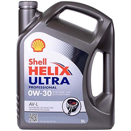 Shell Helix Ultra Professional 5 W30 Olio Motore 550041873, Gold, 5