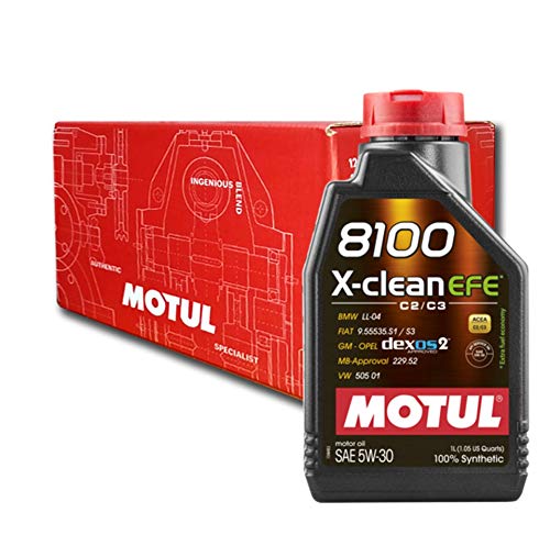 Olio Auto Motul 8100 X-clean EFE 5W30-3x 1 lt