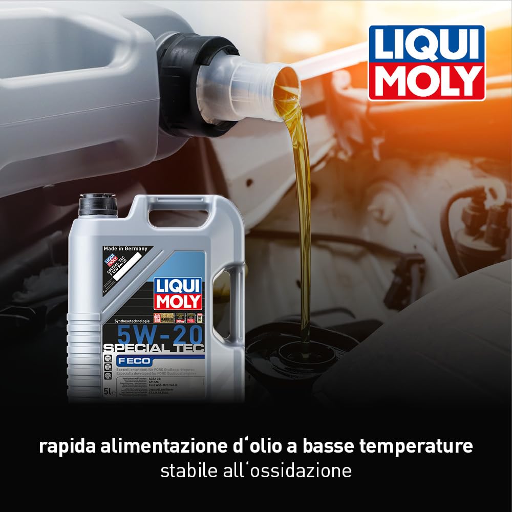 LIQUI MOLY | Special Tec F ECO 5W-20 | 5 L | Oli motore | Tecnologia sintetica | SKU: 3841