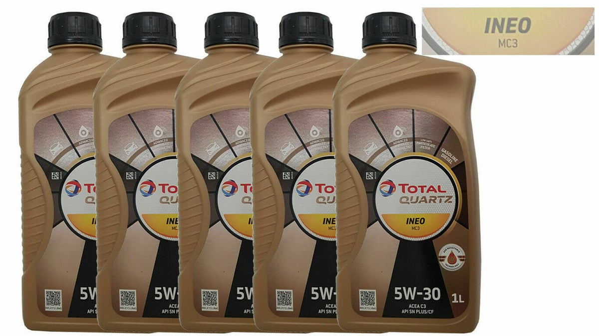 Total Quartz Ineo MC3 5 W-30 – Total Quartz Ineo MC3 5 W30 5LT L Motor Oil Auto Sintetico dexos2