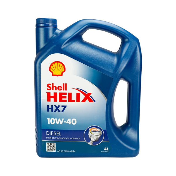 SHELL Helix Olio Motore, 10W-40, olio parzialmente sintetico, olio motore, 4 l