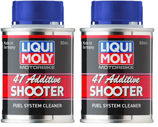 LIQUI MOLY Motorbike 4T Shooter, 80 ml, Motocicletta gasolineaditivo, SKU: 7829 (Confezione da 2)