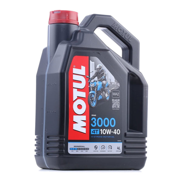 Motul 107693 3000 – 40 Olio Motore 4T, 10 W, 4 L