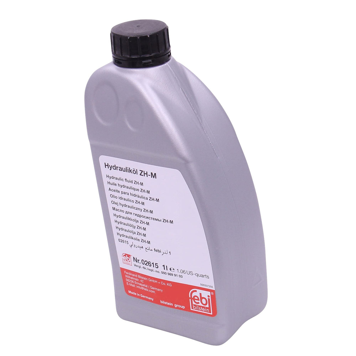 febi bilstein 02615 olio idraulico per sistema e controllo sospensioni idropneumatiche | MERCEDES BENZ