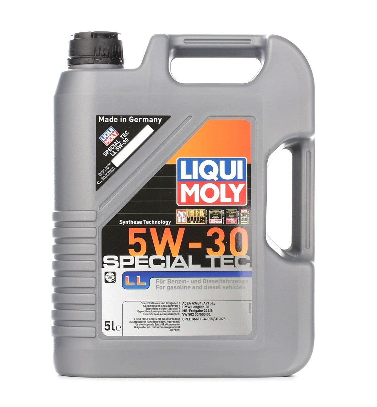 Liqui Moly Special Tec LL 5 W 30 Olio motore, 5 l Olio 32053838