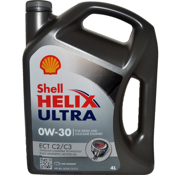 SHELL Olio motore Helix 0W-30 Olio sintetico 4 L Compatibilità con RENAULT Clio 3 Hatchback BR0/1, CR0/1, PEUGEOT 206 2 volumi/Coda spiovente 2A/C 207 WA, WC, VW Polo Hatchback 6R1, 6C1