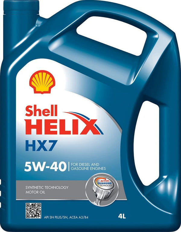 SHELL Olio motore Helix 5W-40 4 L Compatibilità con RENAULT Clio 3 Hatchback BR0/1, CR0/1 Clio 2 BB0/1/2, CB0/1/2 Clio 4 Hatchback BH, VW Polo Hatchback 6R1, 6C1 Golf 4 Hatchback 1J1