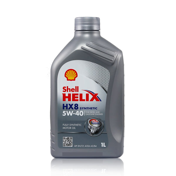 SHELL Olio motore Helix 5W-40 Olio sintetico 1 L Compatibilità con RENAULT Clio 3 Hatchback BR0/1, CR0/1 Clio 2 BB0/1/2, CB0/1/2 Clio 4 Hatchback BH, PEUGEOT 206 2 volumi/Coda spiovente 2A/C