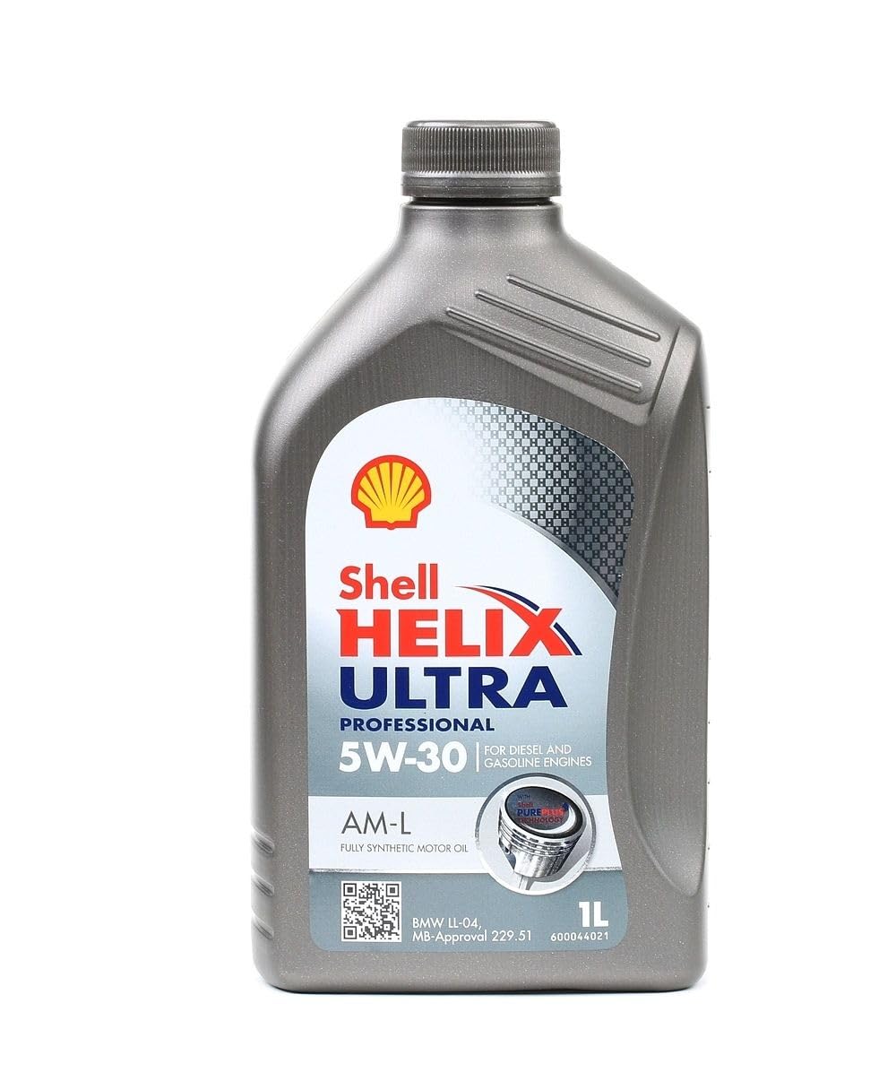 SHELL Olio motore Helix 5W-30 1 L Compatibilità con BMW 3 Sedan E90 3 Sedan E46 1 Hatchback E87 1 Hatchback F20 5 Sedan E60