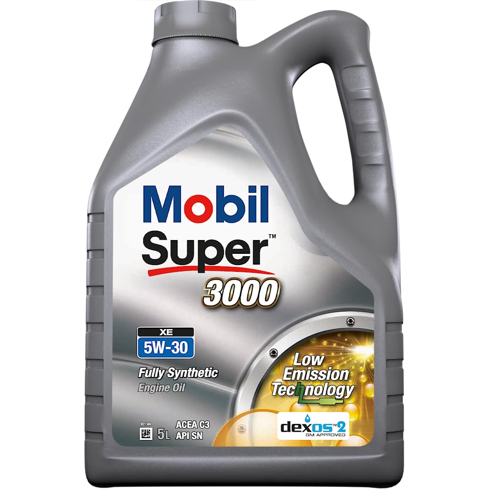 MOBIL Olio motore Super 5W-30 1 L Compatibilità con RENAULT Clio 3 Hatchback BR0/1, CR0/1, PEUGEOT 206 2 volumi/Coda spiovente 2A/C 207 WA, WC, VW Polo Hatchback 6R1, 6C1 Golf 4 Hatchback 1J1