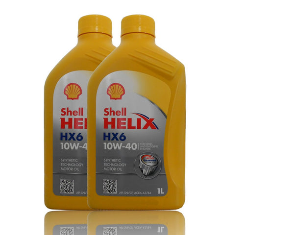 Shell Helix Ultra HX6 10W-40 2x1 Liter Motoröl