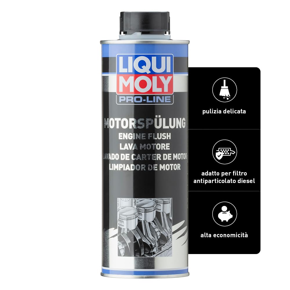 Liqui Moly PRO-Line Lava Motore, 500 ml, Additivo all'olio, sku: 2427