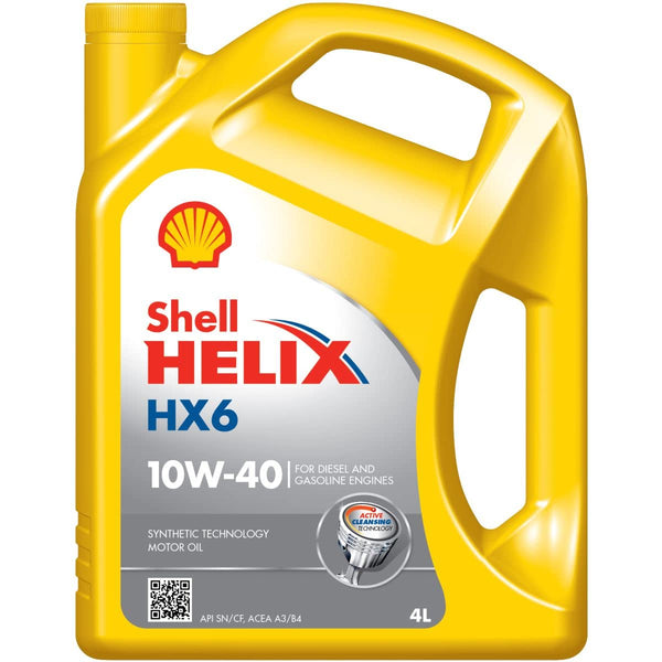 SHELL Olio motore Helix 10W-40 Olio parzialmente sintetico Olio 4 L