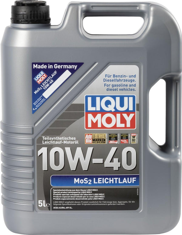 Olio motore MoS2 Leichtlauf 10W-40 5L