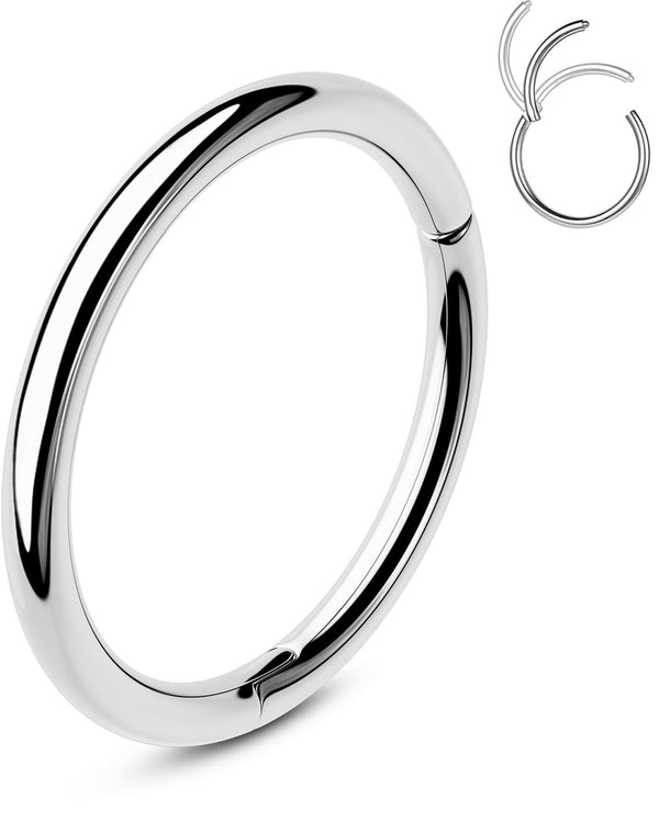 OUFER Orecchini Helix Acciaio Chirurgico 316L Orecchino Conch 7 mm Piercing Orecchio Helix Trago Piercing Donna Orecchino Cartilagine Orecchini Tragus