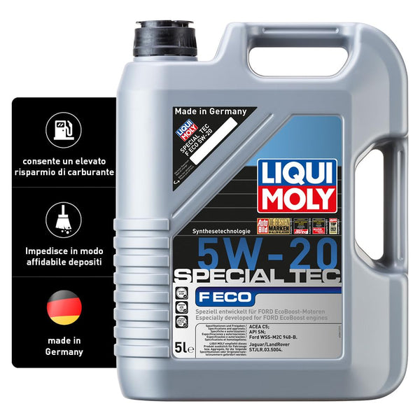 LIQUI MOLY | Special Tec F ECO 5W-20 | 5 L | Oli motore | Tecnologia sintetica | SKU: 3841