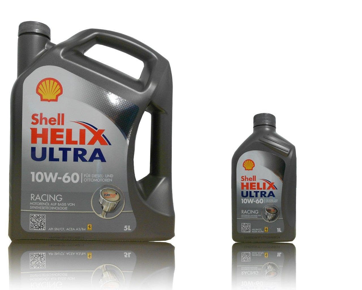 Shell Helix Ultra Racing 10W-60 5 +1 litro