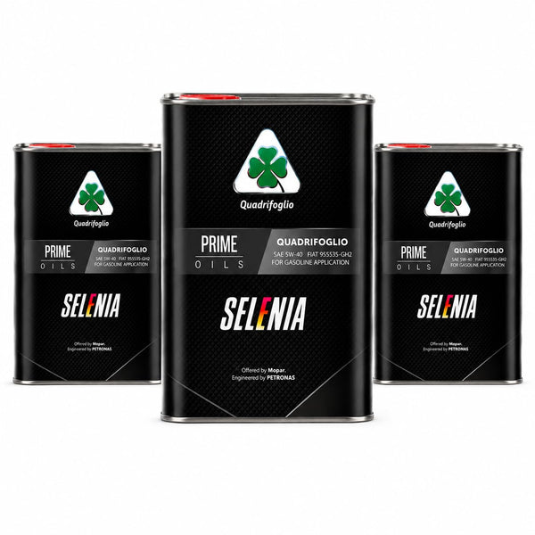 PETRONAS SELENIA QUADRIFOGLIO 5W-40 OLIO MOTORE SINTETICO 6L 6 LITRI 16115019
