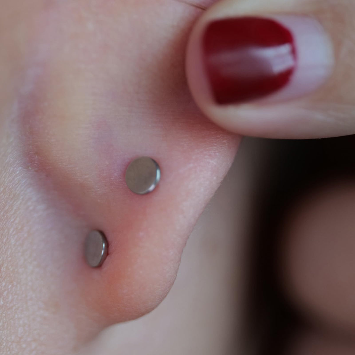 limerencia 18G Piercing al Corpo in Titanio,Piercing Labret per Donna Uomo,Helix Piercing con 6mm,8mm,10mm,per Trago, Elice, Naso,Cartilagine e Labbro