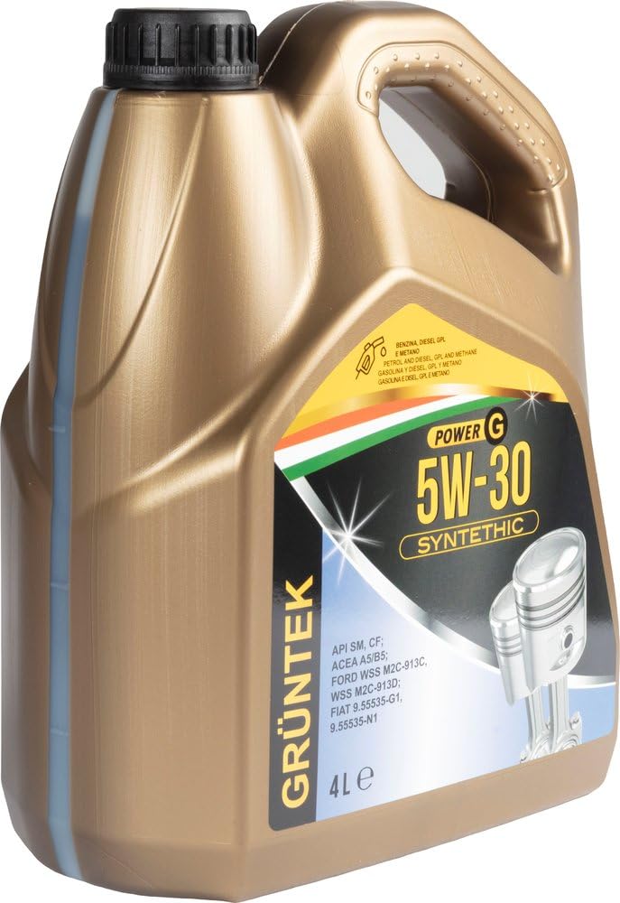 Olio Gruntek Gt Sintetico 5w30 4l Lubrificante auto