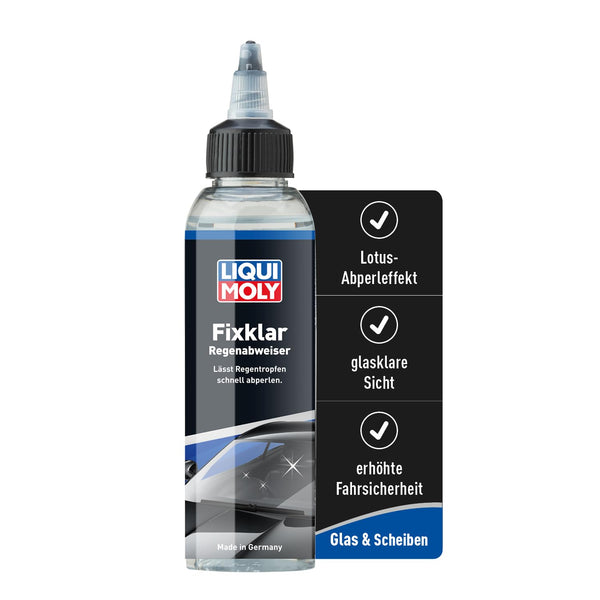 LIQUI MOLY 1590 Repellente Antipioggia Fix Klar, 0.125 L