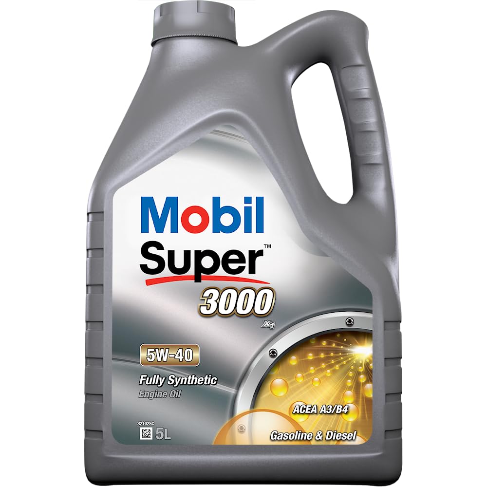Mobil Super3000 X1 5W40 5L, Olio Motore