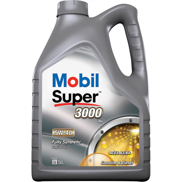 Mobil Super3000 X1 5W40 5L, Olio Motore