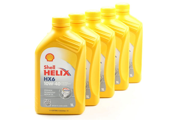 Shell Helix Ultra HX6 10W-40 5x1 Liter Motoröl