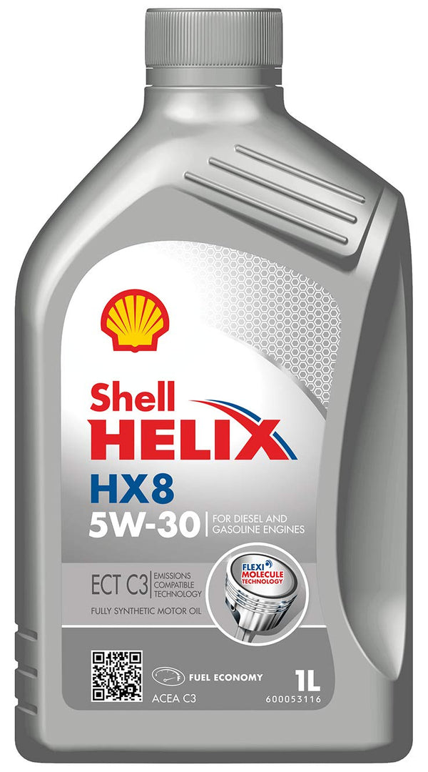 SHELL Olio motore Helix 5W-30 1 L Compatibilità con BMW 3 Sedan E90 3 Sedan E46 1 Hatchback E87 1 Hatchback F20 5 Sedan E60