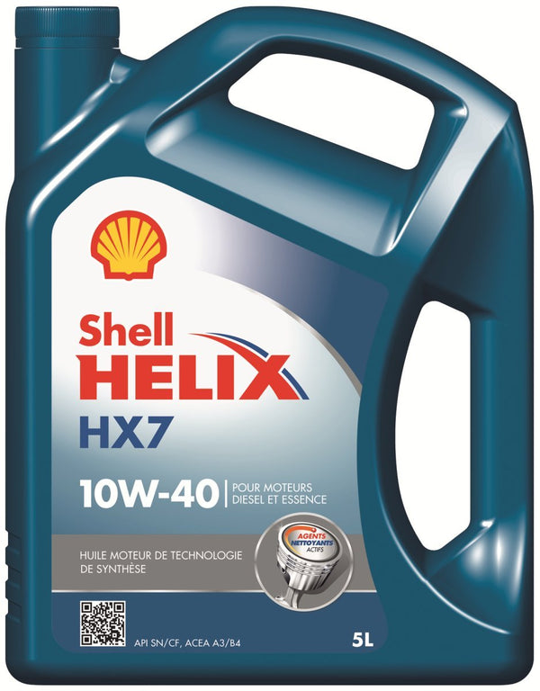 Shell Helix HX7 10W-40 A3/B4 Olio Motore 5L