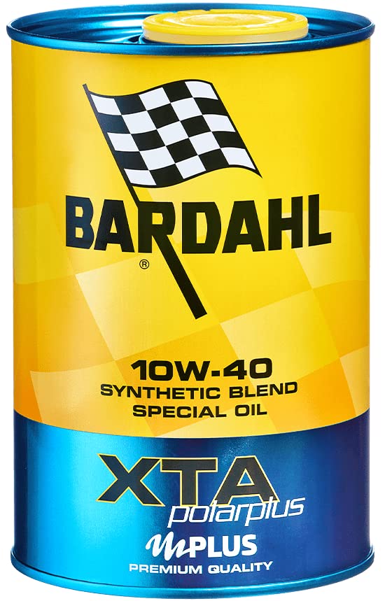 Bardahl - Olio Motore per Auto, XTA 10W40, Olio per Vetture non Equipaggiate di DPF o FAP, Olio Motore per Pulizia degli Organi del Motore, 5 Litri