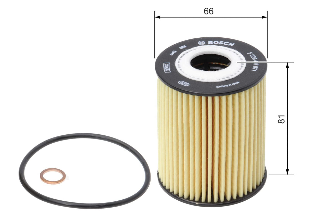 BOSCH Filtro olio F026407071