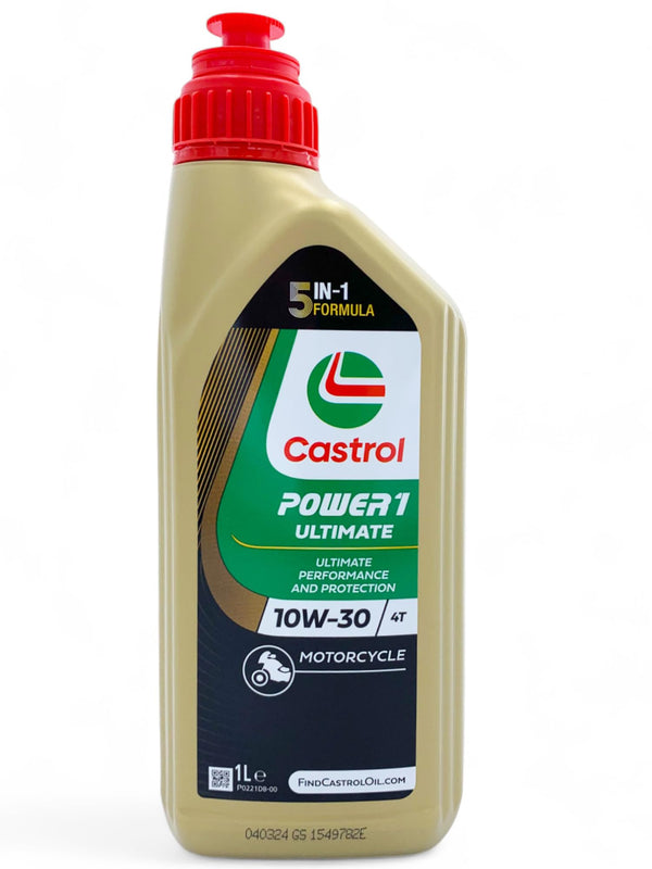 olio motore moto e scooter Castrol Power 1 ULTIMATE 4T 10W30 Confezione 4x1lt.