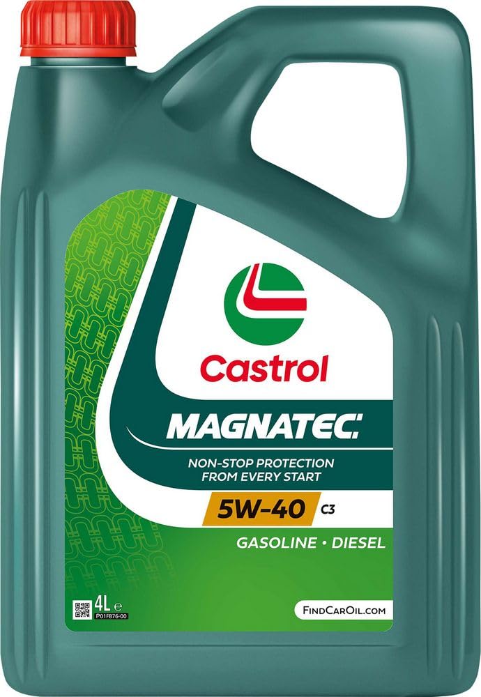 Castrol OLIO LUBRIFICANTE PER MOTORE MAGNATEC 5W-40 C3 4L