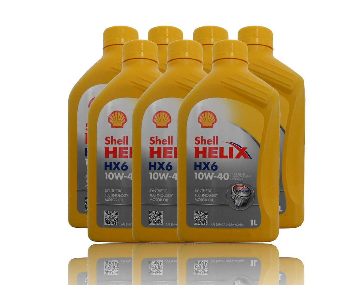 Shell Helix Ultra HX6 10W-40 7x1 Liter Motoröl