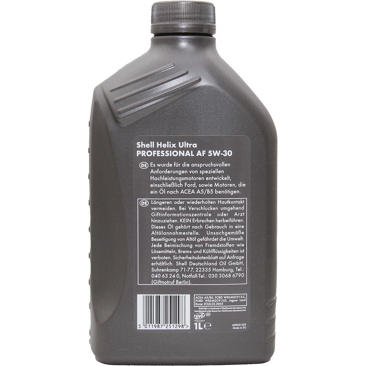 SHELL Olio motore Helix 5W-30 Olio 4 L
