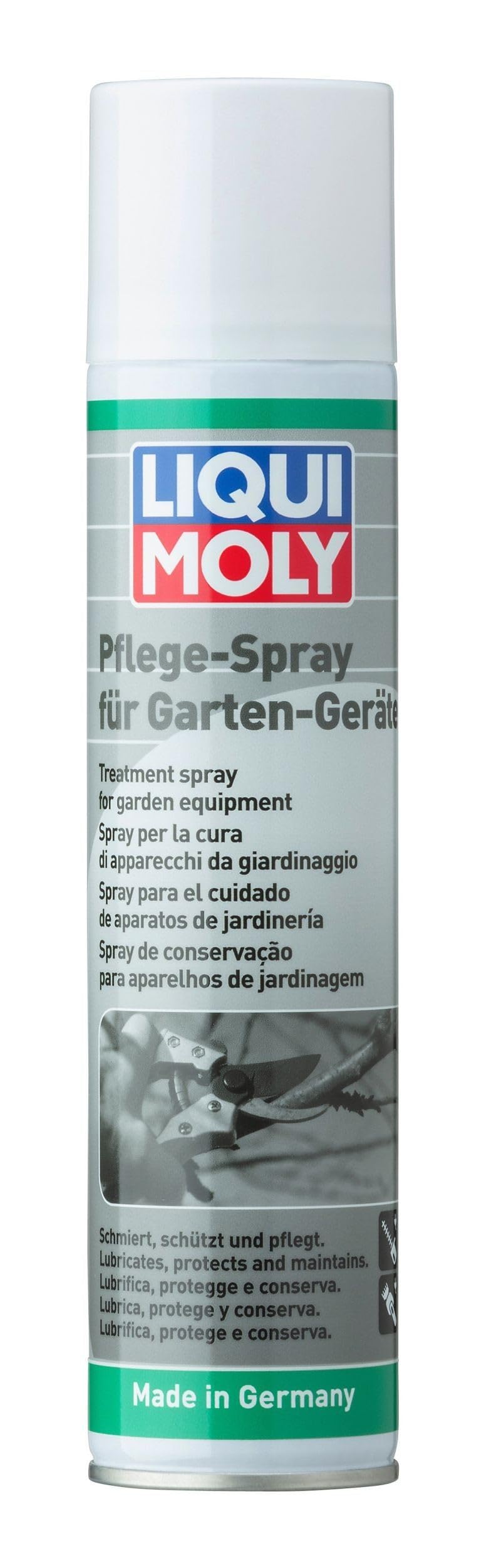 Liqui Moly Spray per la Cura di apparecchi da Giardinaggio, 300 ml, Manutenzione dell'utensile da Giardino, sku: 1615