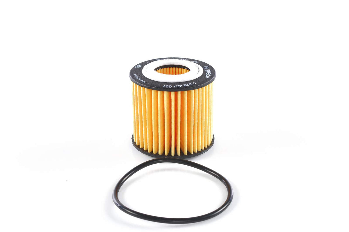 Bosch Filtro Olio per Auto P7091 - Protegge l'olio motore da fuliggine e da particelle metalliche - Offre una lubrificazione efficace del motore