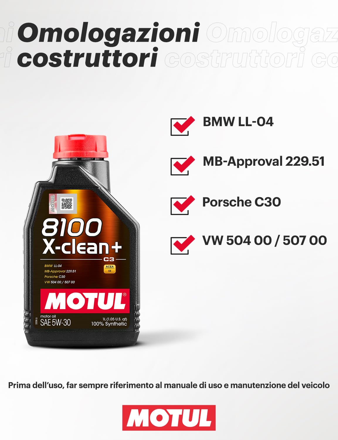 Motul 8100 X-Clean EFE 5w30 5LT