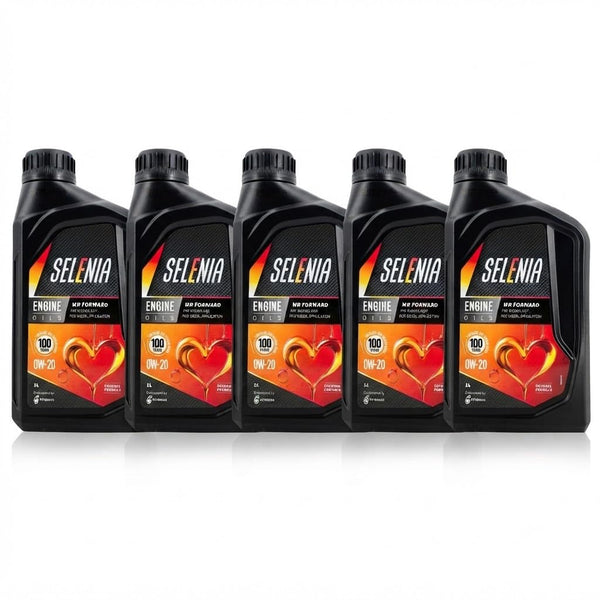 Selenia 0w20 wr forward -ACEA C5 - FCA 955535-DSX CTR n. F013.K15 - Produzione europea original -Per Motori Diesel-5 Litri