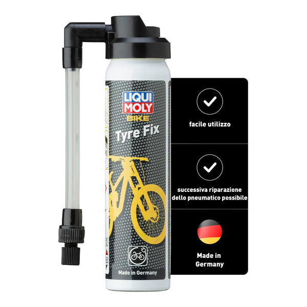 LIQUI MOLY Bike Tyre Fix per biciclette, 75 ml, Brucco per pneumatici in bicicletta, SKU: 6056