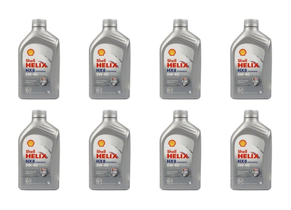 Shell Helix HX8 5W-40 Barattolo 1 litro (8)