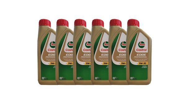 6 X 1 litri CASTROL EDGE Professional C1 5 W di 30 con Titanium FST®