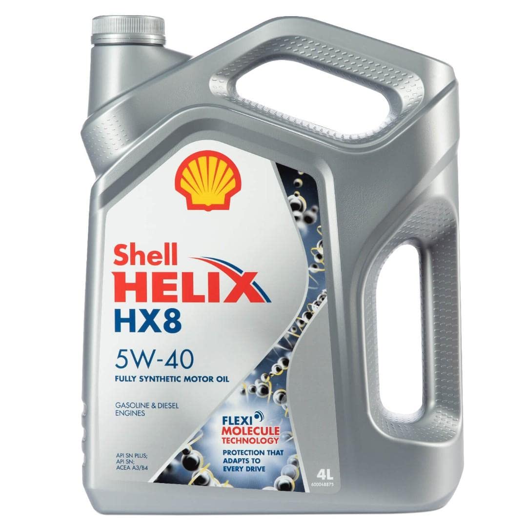 SHELL Olio motore Helix 5W-40 Olio sintetico 4 L Compatibilità con RENAULT Clio 3 Hatchback BR0/1, CR0/1 Clio 2 BB0/1/2, CB0/1/2 Clio 4 Hatchback BH, PEUGEOT 206 2 volumi/Coda spiovente 2A/C
