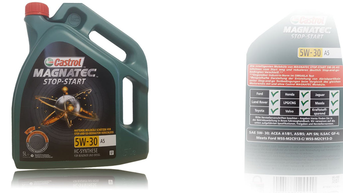 Castrol Magnatec Stop-Start Olio Motore 5 W-30 A5