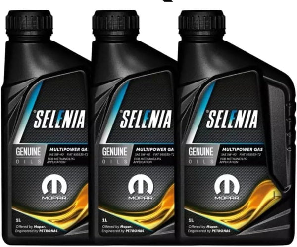3 LITRI - Olio Motore Selenia Multipower Gas 5W-40
