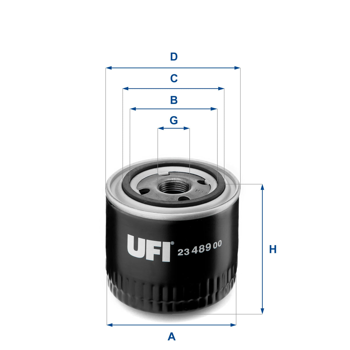 UFI Filters, Filtro Olio 23.489.00